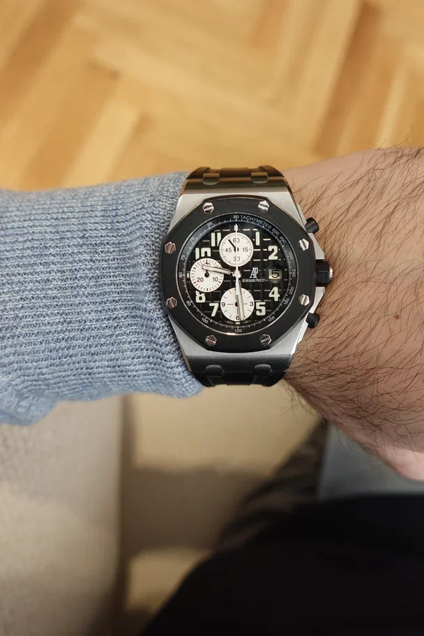 Audemars Piguet Royal Oak Offshore chronograph at Dauri Club, Tbilisi