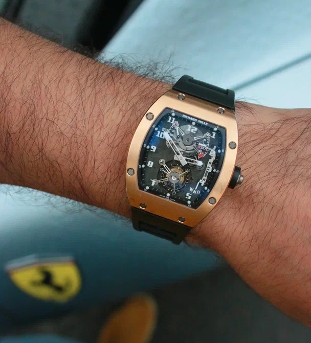 Richard Mille watches at Dauri Club, Tbilisi