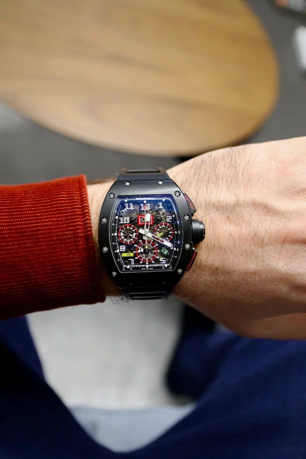 Richard Mille RM 011 flyback chronograph at Dauri Club, Tbilisi
