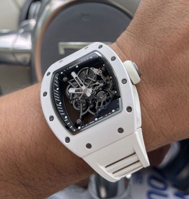 Richard Mille RM 055 in ATZ ceramic at Dauri Club, Tbilisi