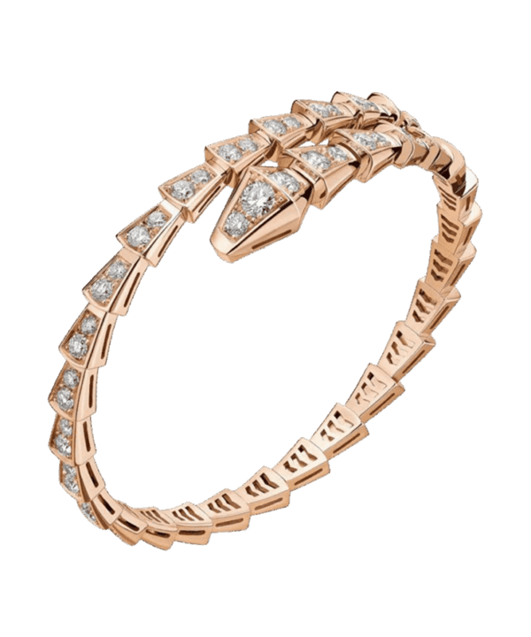 Bvlgari Serpenti Viper rose gold diamond bracelet at Dauri Club Tbilisi