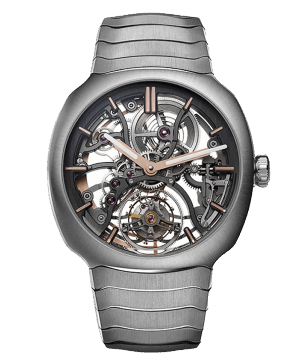 H Moser and Cie Streamliner Tourbillon Skeleton watch at Dauri Club Tbilisi