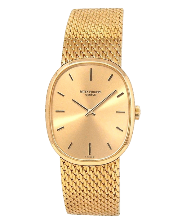 Patek Philippe Golden Ellipse 18k yellow gold watch at Dauri Club Tbilisi